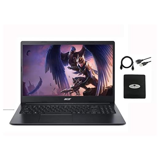 Newest Acer Aspire 1 15.6" FHD laptop business and student, Intel Celeron N4020(Up to 2.8 GHz), 4GB RAM, 64GB eMMC, Up to 10-Hours Battery Life, Microsoft 365 Personal, Win10 w/Ghost Manta Accessories