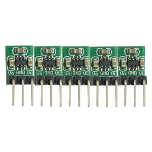 Image of 5PCS DC-DC Step Down /Step Up Converter 1.8V-5V to 3.3V, 100mA Max Current