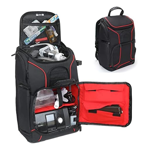 CPAP Machine Travel Bag with Customizable Design