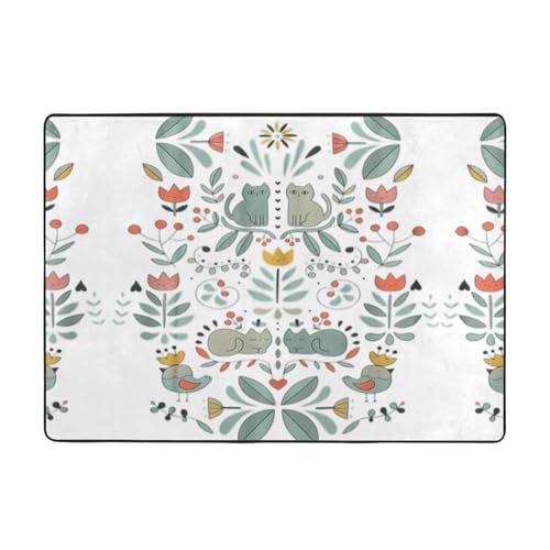 Alfombras Cocina Lavables Gatos Marca Yqxwjl
