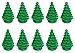 LEGO NEW 10 pcs GREEN PINE TREE SMALL 2x2x4 Plant Christmas City Town Building Forest Greenery Foliage Train Pack set boy girl part piece