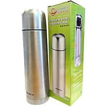 Uniware 2407 Vacuum Flask Stainless Steel Coffee Bottle Thermos - 500ml Set of 2