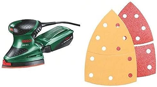 Ponceuse multi Bosch PSM 160 A à microfiltre et set de 25 feuilles - 2
