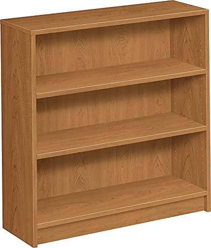 Hon 1872C 1870 Series Bookcase, Three Shelf, 36W X 11 1/2D X 36 1/8H, Harvest #TOP1