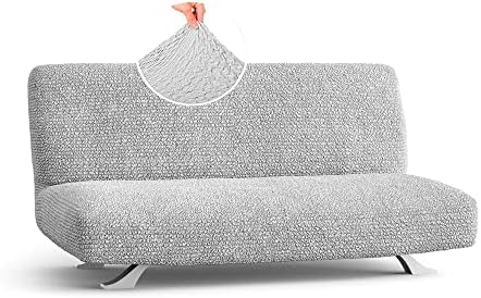 Menotti L Shape Corner Sofa Cover 1 2 3 Seater Slip Cover for Sofa and Armchair - Soft Fabric Slipcover - Stretch Stylish Furniture Protector - Microfibra Collection - Tiffany (1 Seater)