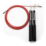COMBA MULTIUSOS PARA TODOS LOS DEPORTES: Perfecta para Crossfit, WODs, clases de fitness o gimnasio, boxeo, MMA, baloncesto o voleibol. La cuerda responde a sus expectativas de calidad y rendimiento para un buen entrenamiento físico. El cable de acero de 3,50 m es totalmente ajustable y se adapta perfectamente al tamaño de cualquier persona. La cuerda es adecuada para mujeres, hombres y niños, para todos los niveles de experiencia.