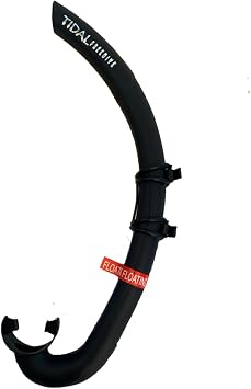 Pro Shot Tidal Freedive Floating Snorkel. Perfect for Freediving, Spearfishing, and Snorkeling. Durable with Easy Clip-On Attachment.