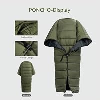 onewind Camping Schlafsack für Hängematte, 3 Jahreszeiten Schlafdecke – Ansicht 6