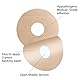 40 Stück Pflaster Insulinpumpe für Medtronic MiniMed 640G 780G 670G 770G 630G Insulinpumpe & CGM, Sport Pflaster Fixierpflaster mit Loch in der Mitte, vorgeschnittenes Klebeband 14 Tage Klebekraft