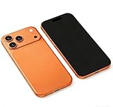 HOMTRU Teléfono falso PropPhone, señuelo de pantalla negra, teléfono de pera, teléfono no funcional, 17Air 17Pro Max, DisplayPhone parece real Phonepro Max 17 (naranja (pro))