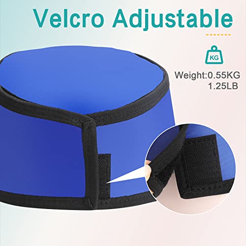 Image of Lead Xray Head Cap 0.5mmpb - Dental Head Xray Shielding Hat Lead Lined XRay Protection Lead Safety Hat Blue Color