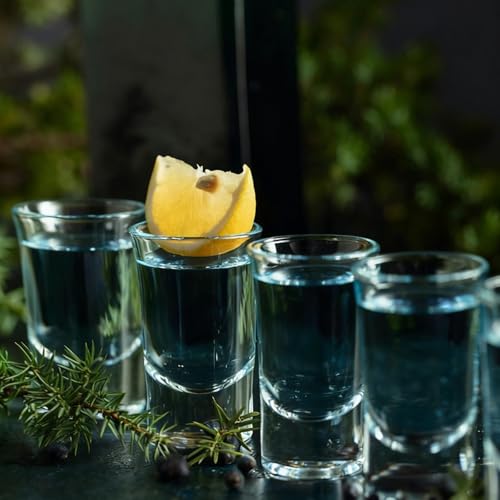 Verres à shot anti-basculement de 50 ml avec base lourde stable - 7