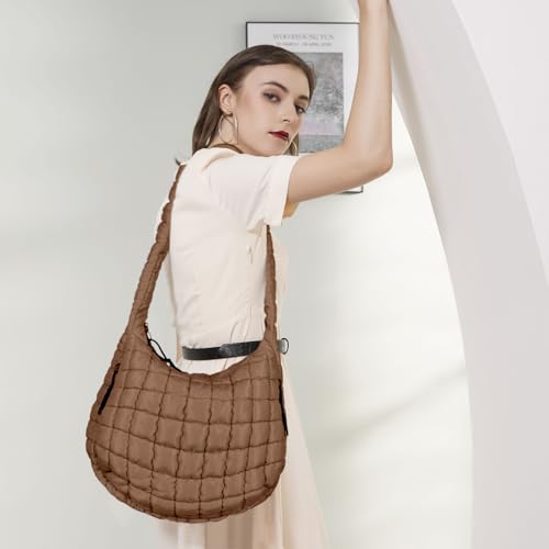 Image of Women's Quilted Puffer Tote Bag