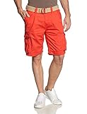 Surplus Herren Xylontum Vintage Shorts, Rot, 56 (Herstellergröße: XXL)