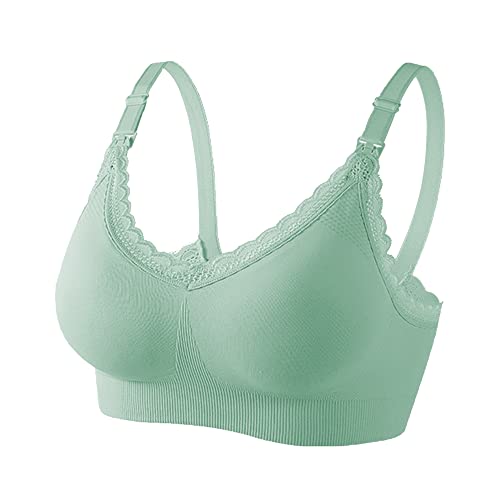 Soutien-gorge d'allaitement à couverture complète et douceur maximale en vert