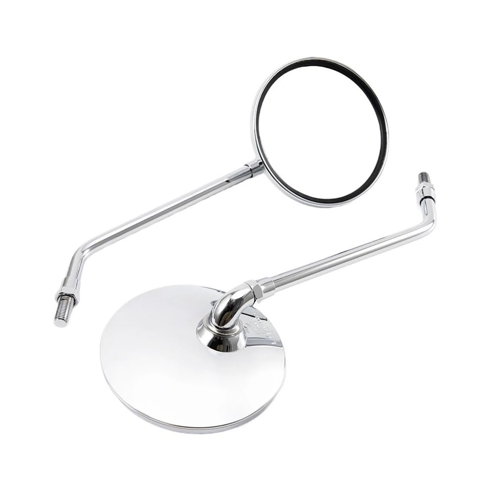 Espejo retrovisor universal para motocicleta giratorio ajustable con rosca 10mm 6