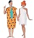 Fred and Wilma Flintstone Costume Set
