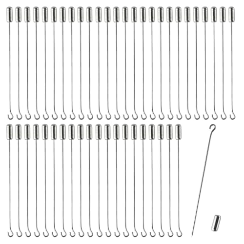25 PCS Hat Pins for Women to Keep Hat in Place, Brooch Pins Stick, Jewelry Making Accessories, for Women DIY Crafts Caps and Fitted Hats