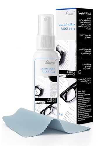 L&Wen Professional Grade Lens Cleaner Spray Safely Clean Glasses Electronic Screens and Optical Surfaces Enhanced Formula 60ml