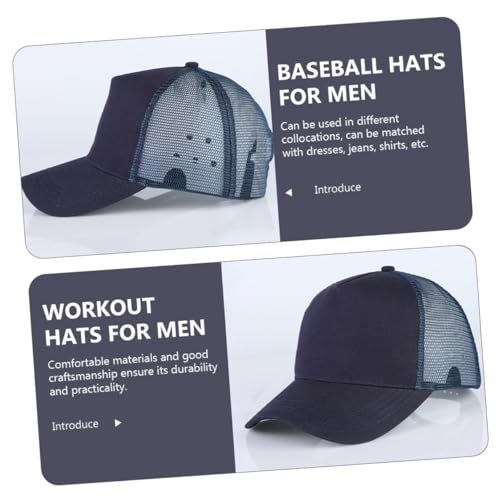 Casquette de baseball homme réglable et légère avec protection solaire