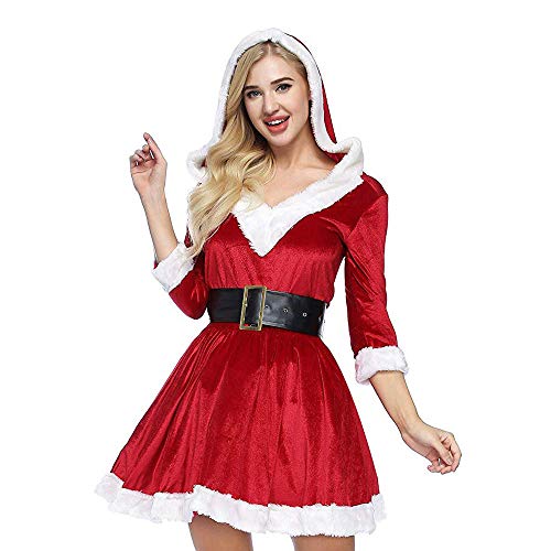 Costume Père Noël sexy XL pour sublimer vos formes sans complexe lors du Nouvel An rouge