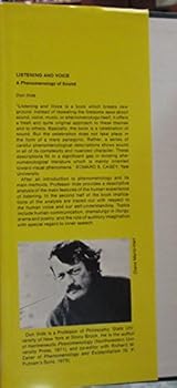 Hardcover Listening and Voice: A phenomenology of sound Book