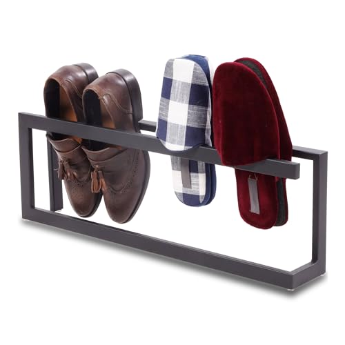 DIMAS MUEBLE Zapatera Moderna Chica de acero 60 cm