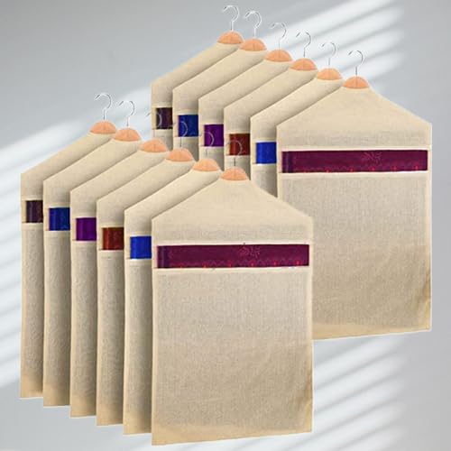 See full amazon price history chart for Modern Homes Hanging Cotton Saree Covers/Bags for Clothes Storage, Wardrobe Organizer (Set of 12, 28 x 18 inches) Hangers not included Modern Homes Hanging Cotton Saree Covers/Bags for Clothes Storage, Wardrobe Organizer (Set of 12, 28 x 18 inches) Hangers not included (B0C4JS745Z) Amazon Price History, Amazon Price Tracker