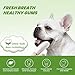Cozura Dog Dental Wipes for Teeth Cleaning - Removes Plaque & Tartar, Effective Toothbrush & Toothpaste Alternative Kit Finger Pet Dental Care Pads, Fresh Breath for Dogs & Cats - 60ct, Unscented