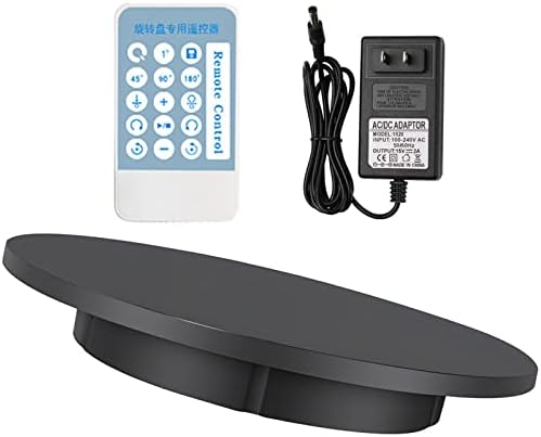 Motorized Rotating Display Stand, 360 Degree Electric Rotating Turntable, Motorized Rotating Turntable for Photography Products, Display Jewelry, Clothing Photography Turntable