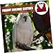 BESPORTBLE Parrot Cosplay Costume for Birds Stylish Warm Clothing for Pets Winter Apparel for Parrots Comfortable for Outdoor Fun for Cute Friends