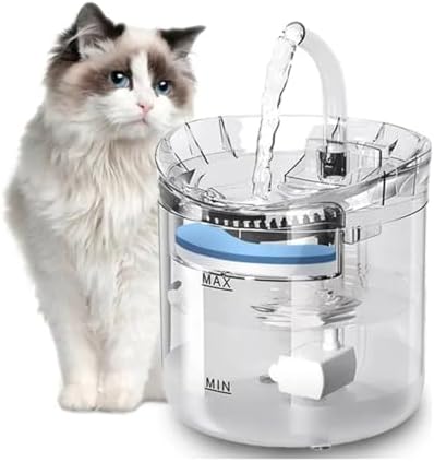 Bebedouro Automático Para Cães E Gatos - 1.8L Fonte de Água com F...