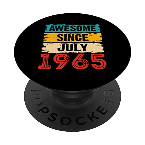 Regalos de 58 años impresionantes desde julio de 1965 PopSockets PopGrip Intercambiable