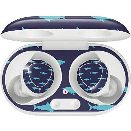 Skinit Decal Audio Skin Compatible with Samsung Galaxy Buds+ - Officially Licensed Skinit Originally Designed Shark Print Design