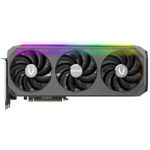 Image of ZOTAC Gaming GeForce RTX 5080 AMP Extreme Infinity Ultra Graphics Card - Black | 16GB | DLSS 4 | GDDR7 | 256 bit | Triple Fan | Tri-Zone Spectra 2.0 ARGB | IceStorm 3.0 Advanced Cooling