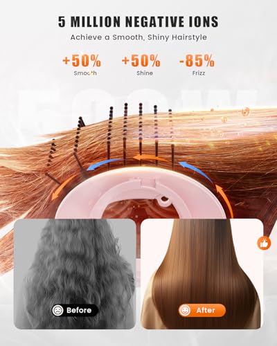 Tqcir 8-in-1 Auto-Wrap Air Styler with Coanda Curlers — view 4