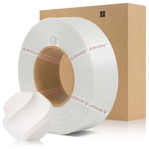 Bamboo PETG Basic Refill Filament 1.75mm 1 KG (2.2lbs) with RFID for Bambu Lab A1/X1/P1 Series 3D Printers,Strong Toughn