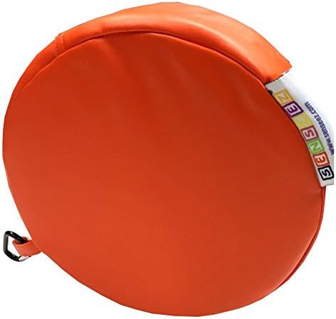 Senseez Pediatric Vibrating Pillows, Orange Circle - 12" x 12"