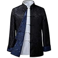 BOZEVON Hombres/Mujer Chino Tang Traje Tops - Primavera otoño