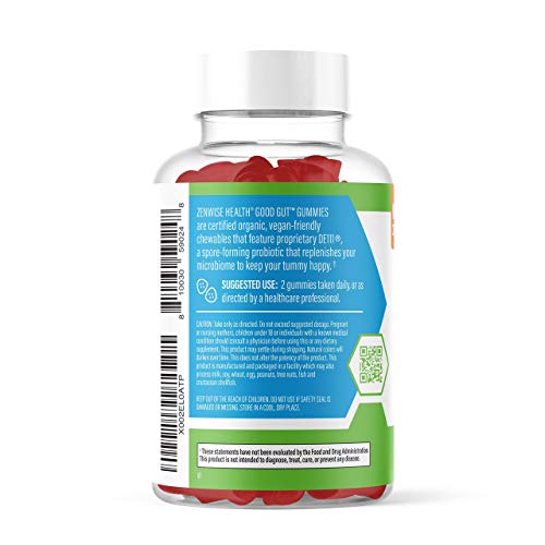 Zenwise Health Digestive Enzymes + Organic Probiotic Gummies Bundle – Gas, Bloating, Constipation & Diarrhea Relief – Probiotic Chewables with DE111 Probiotic for Clinically Studied Immune Support - Thumbnail 3