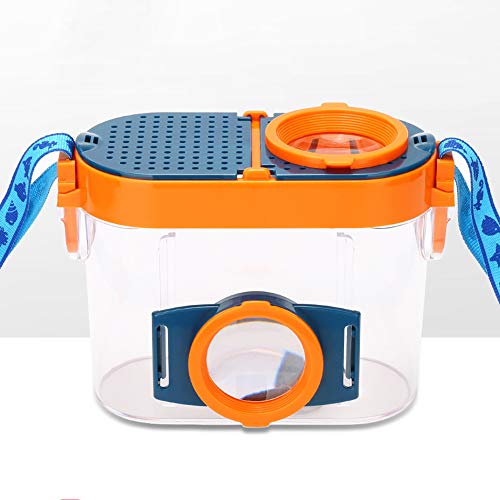 Caixa de inspeção de insetos com ampliações 2.6X e 4.5X Microscópio coletor e visualizador de inseto