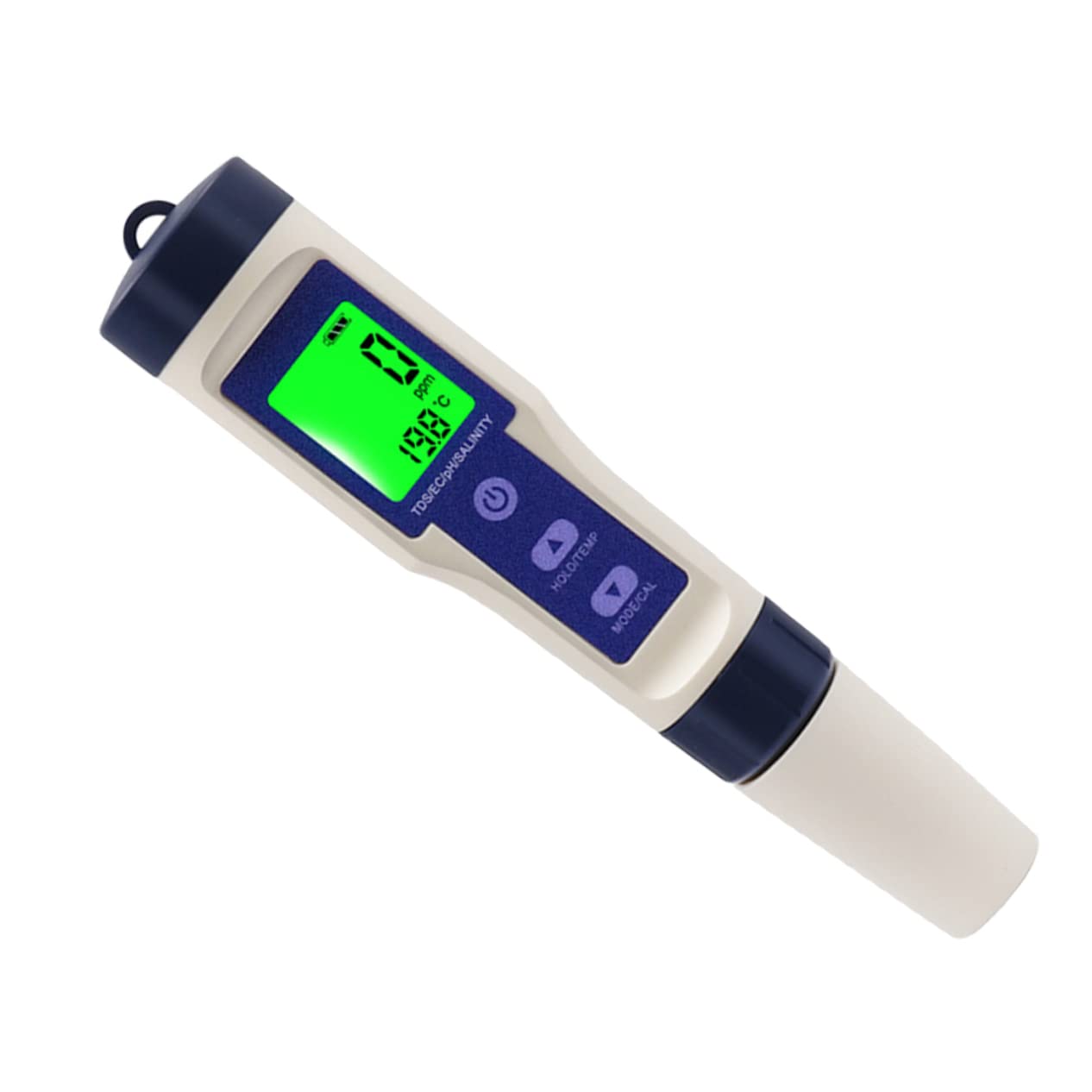 Mobestech Medidor Digital De Salinidad para Acuarios Marinos Probador De Calidad De Agua De Mar Medidor Portátil De Salinidad Precisión Alta para Uso Tanques De Agua Salada