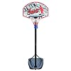 Portable basketball stand Draagbare basketbalstandaard, mobiele basketbal hoepelstandaard, thuis buiten hefbaar…