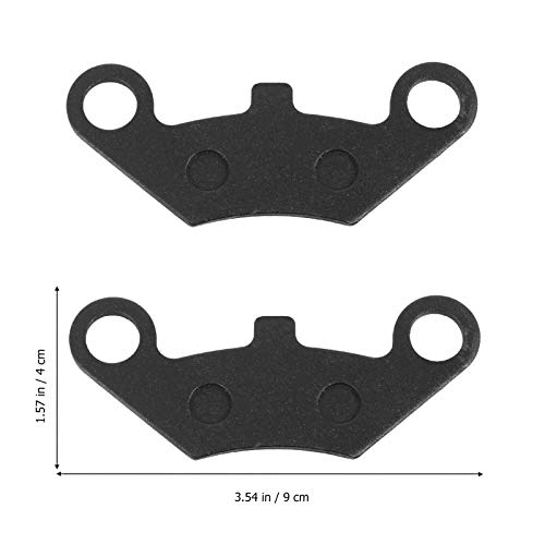 FAVOMOTO 2 Pares de Pastilhas de Freio de Motocicleta Motocicleta Dianteira Traseira Pastilhas de Fr