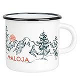 Metallbecher für Camping Maloja SteivanM Camping-Mug, Unisex, Erwachsene, Weiß, Einheitsgröße