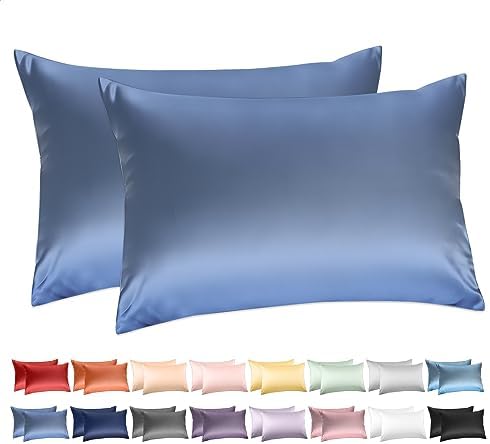 SimpleField 100% Cotton Pillowcases, Set Of 2 - 400 Thread Count Standard Size (20x26") Envelope Closure - View #7