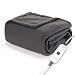 Sunbeam Fleece Heated Throw Blanket with PrimeStyle Lighted Controller, Walnut (TSF8TS-R470-33A00)