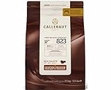 Callebaut Recipe No. 823 Finest Belgian Milk Chocolate With 33.6% Cacao, 20.8% Milk, 5.51 Pound