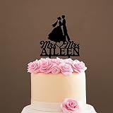 Décoration de gâteau de mariage Lesbienne Silhouette de deux femmes du même sexe pour gâteau de mariage Lesbienne Décoration de gâteau en acrylique Fabriqué aux États-Unis