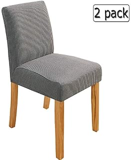 Deisy Dee Stretch Chair Cover Slipcovers for Counter Height Chairs, Bar Stool Chair